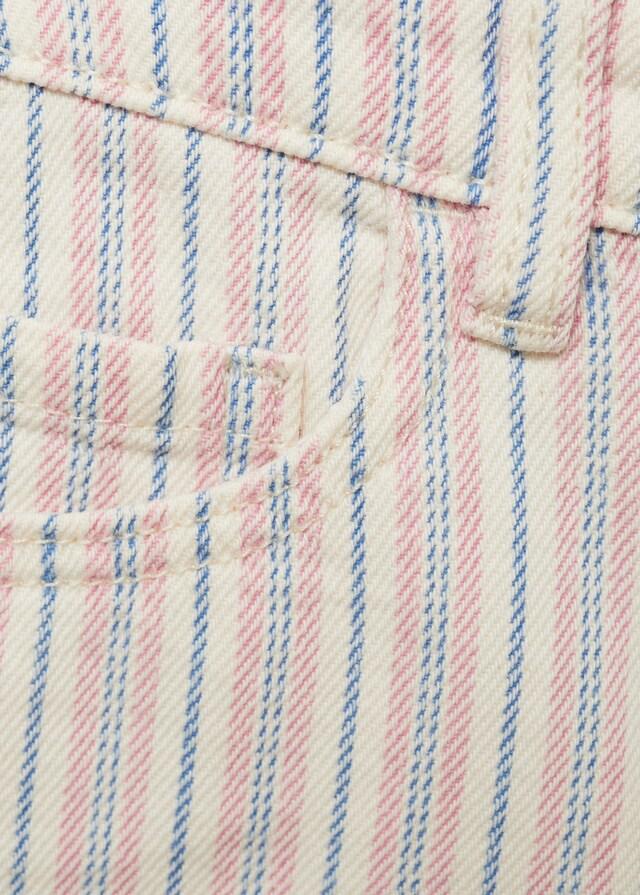 mango Short denim rayas Solo queda un día