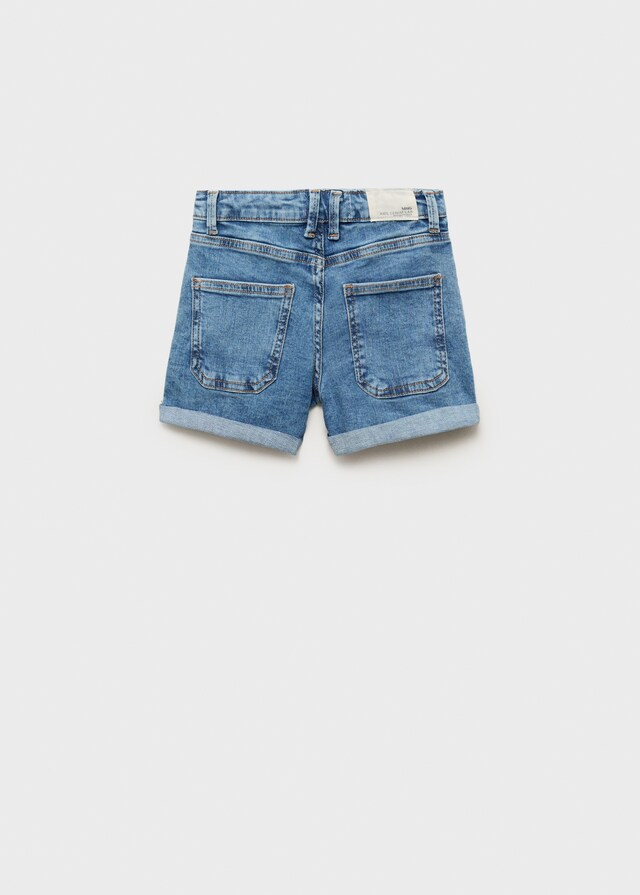 mango Short vaquero recto Envío internacional gratuito