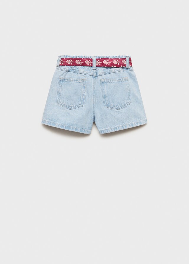 mango Shorts algodón tiro alto Ahorra y exporta