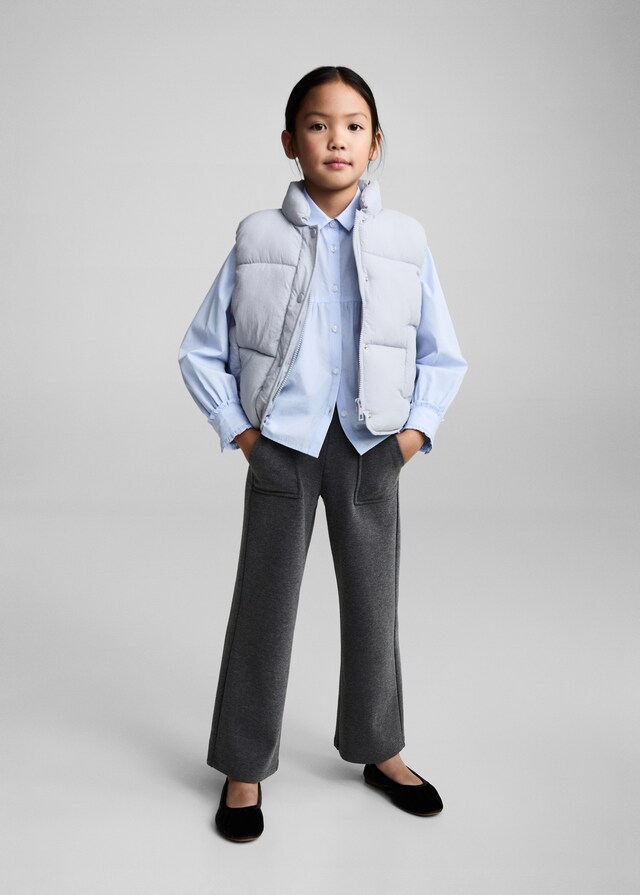 mango Pantalón punto recto Ofertas de temporada