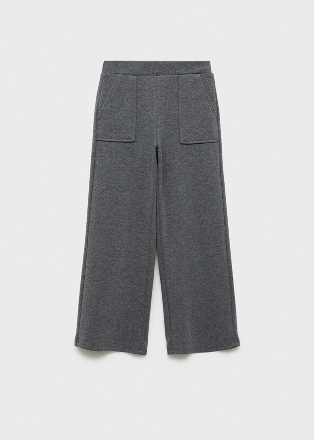 mango Pantalón punto recto Ofertas de temporada