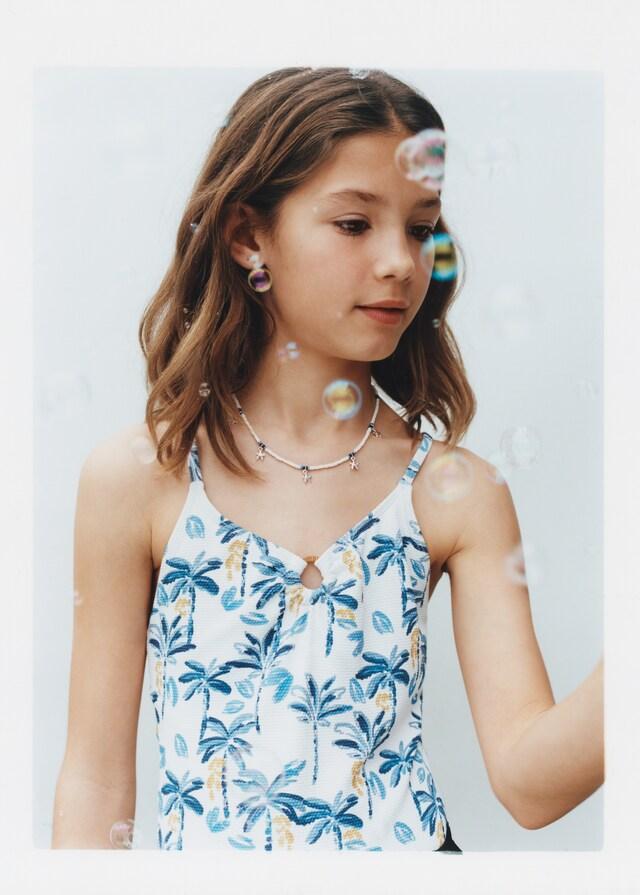 mango Bañador estampado tropical Devoluciones gratuitas