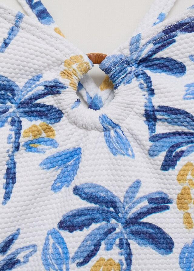 mango Bañador estampado tropical Devoluciones gratuitas