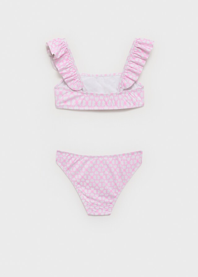 mango Bikini flores volante Outlet