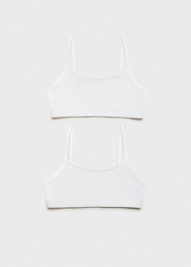 mango Pack 2 tops algodón