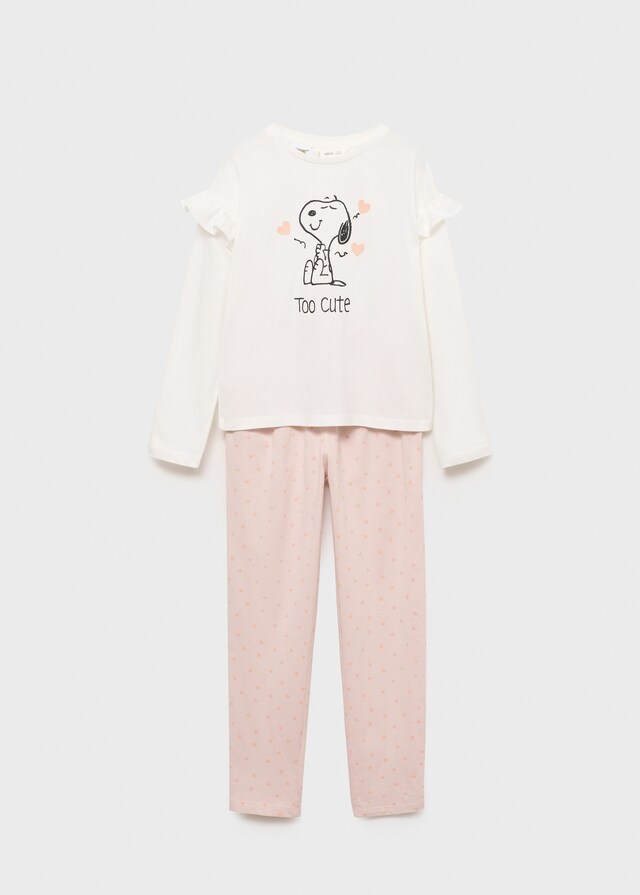 mango Pijama largo Snoopy