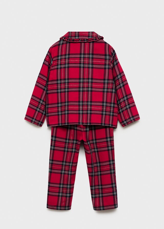 mango Pijama dos piezas largo cuadros ÚLTIMAS EDICIONES