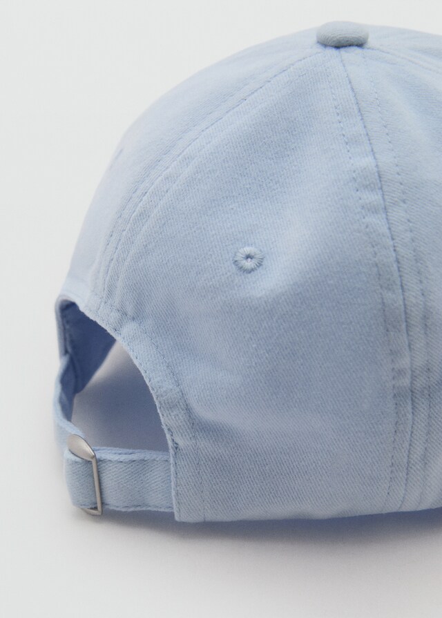 mango Gorra algodón visera Descuentos del mes