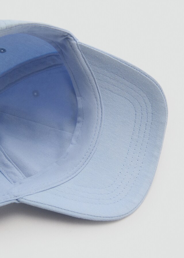 mango Gorra algodón visera Descuentos del mes