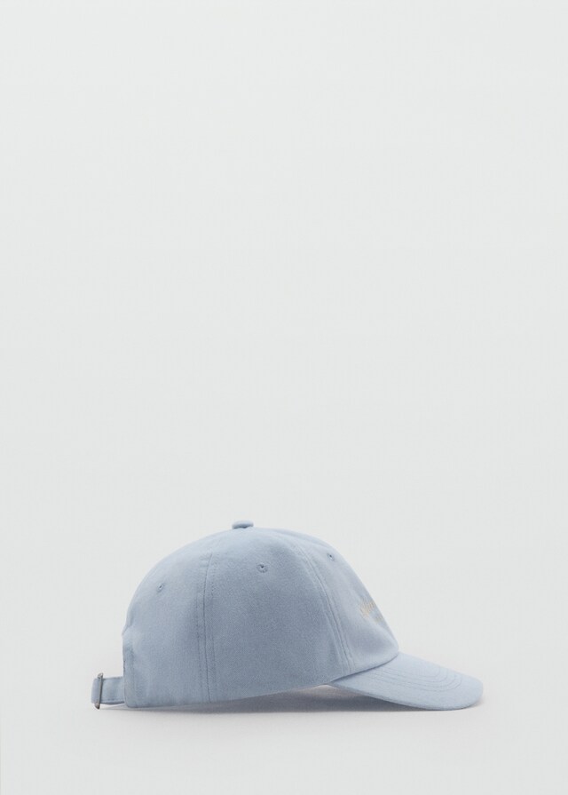 mango Gorra algodón visera Descuentos del mes