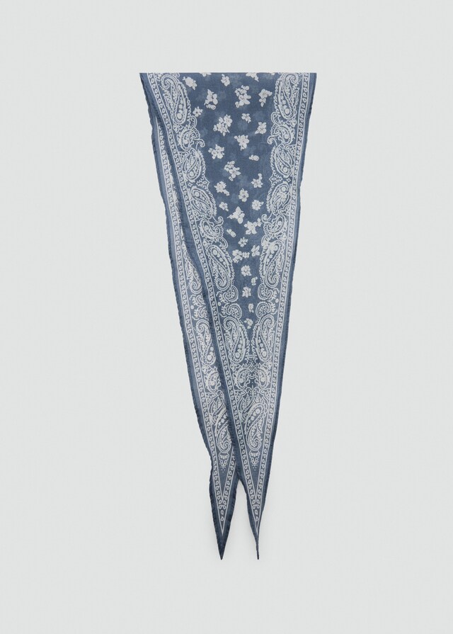 mango Pañuelo bandana estampado Última moda