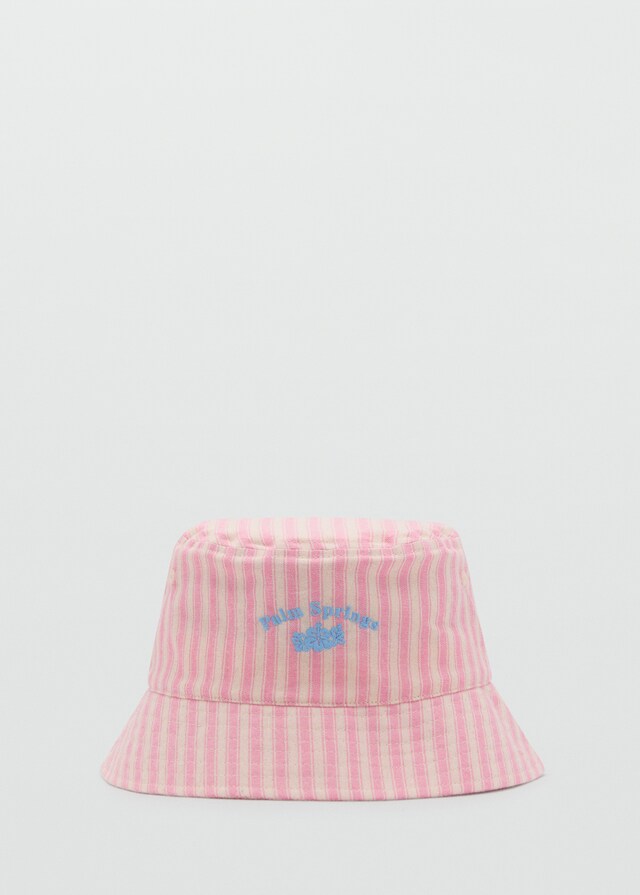 mango Gorro bucket Descuento por venta flash