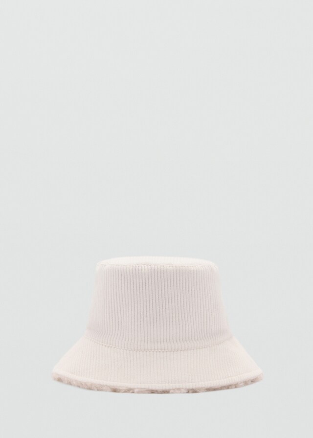 mango Gorro bucket reversible