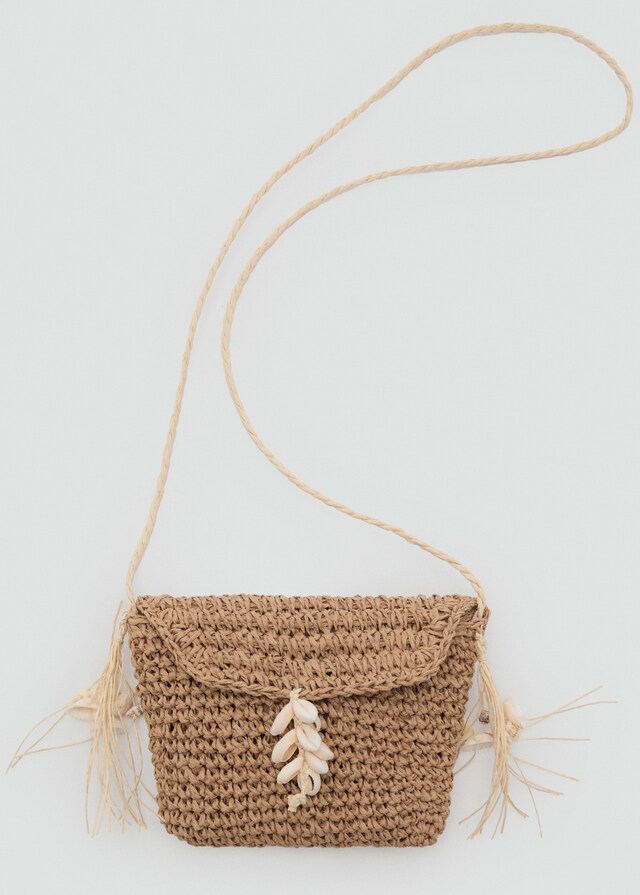 mango Mini bolso paja Devoluciones gratuitas