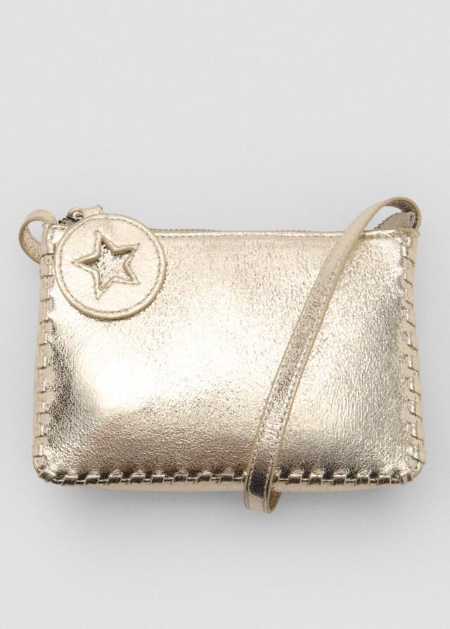 mango Bolso efecto metalizado Outlet online