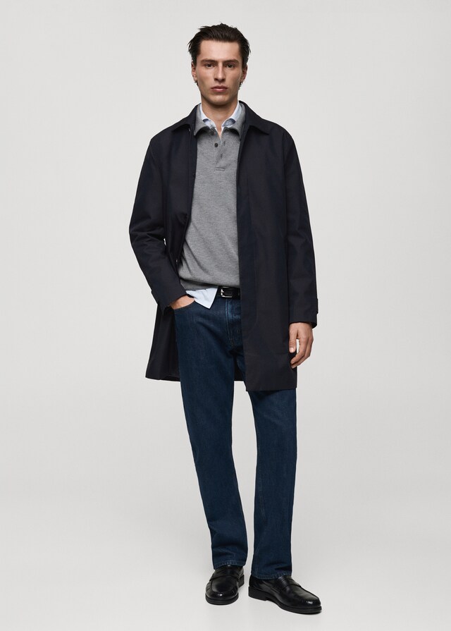 mango Gabardina clásica water repellent En oferta