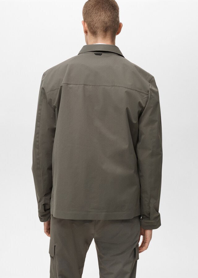 mango Chaqueta water repellent bolsillos Tienda