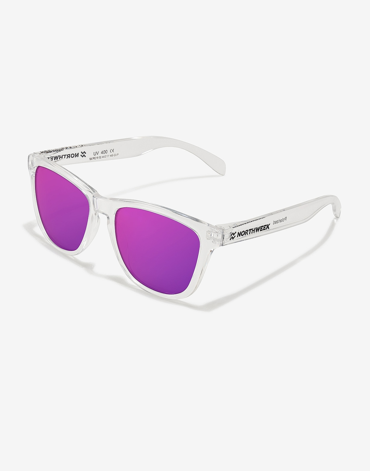 northweek REGULAR BRIGHT WHITE - PURPLE POLARIZED Últimos 2 días
