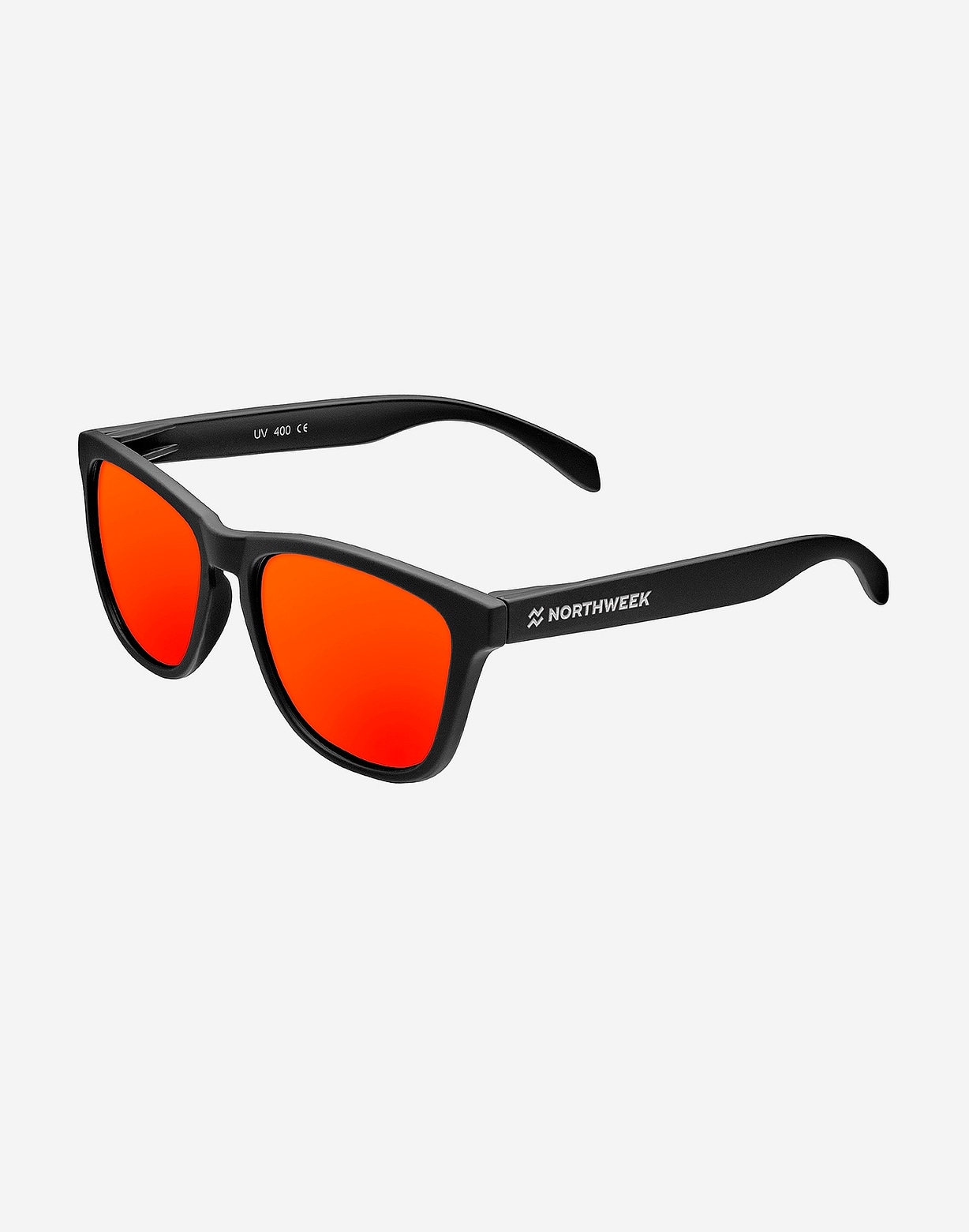 northweek REGULAR MATTE BLACK - RED POLARIZED Superdescuento