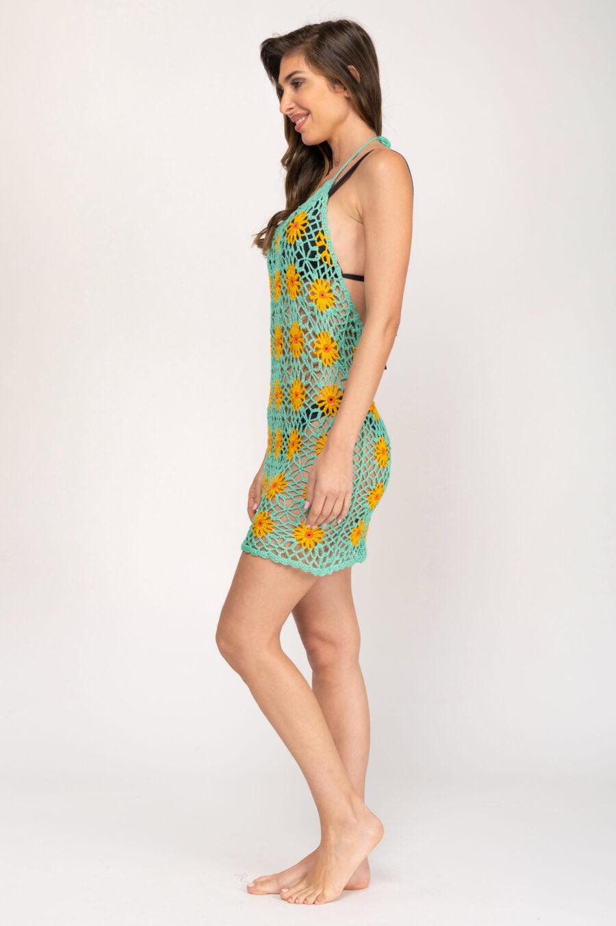 peace&love by calao VESTIDO CROCHET PLAYERO Tienda de fábrica
