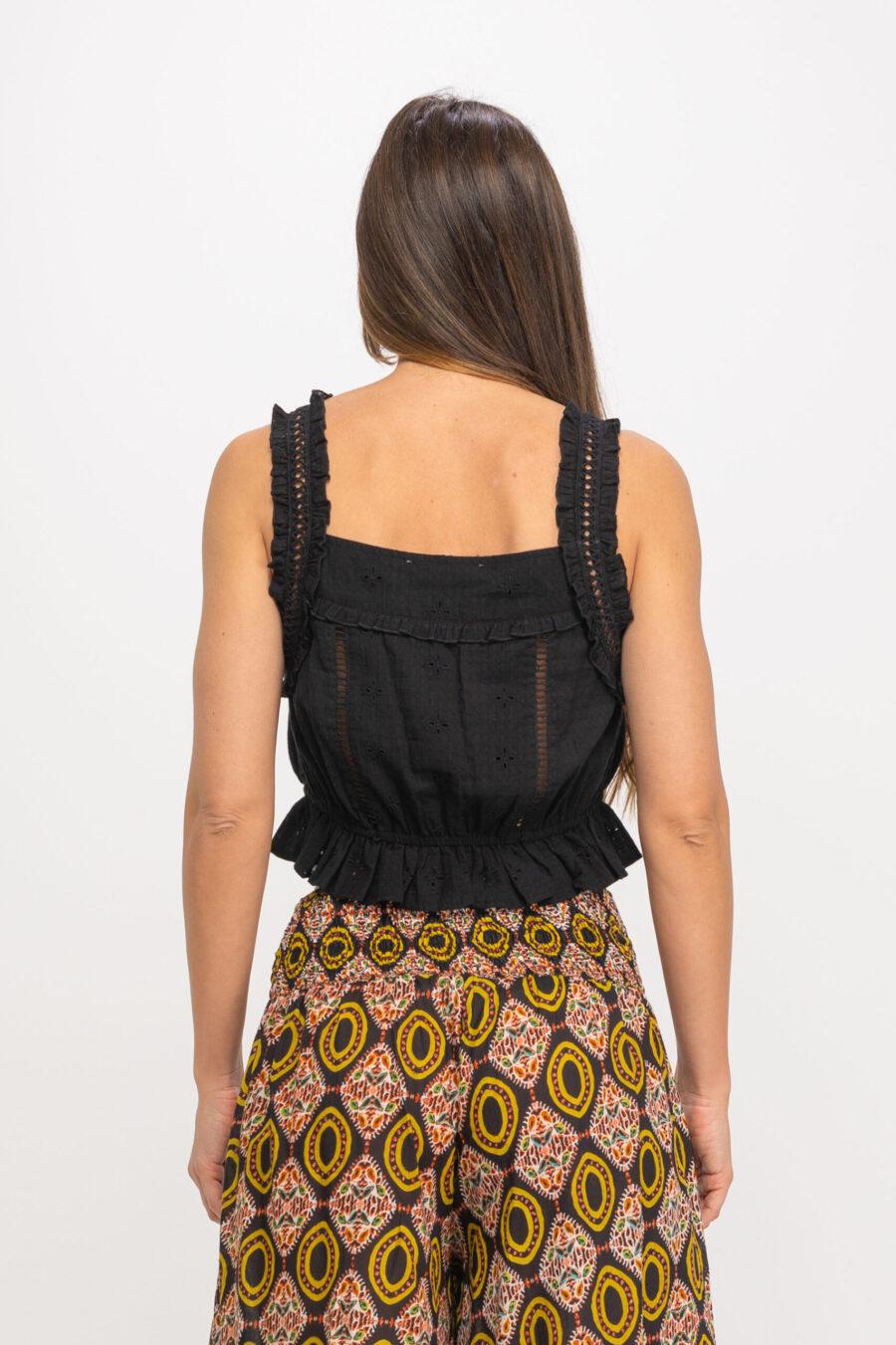 peace&love by calao TOP CROPPED DE TEJIDO ALGODON Ofertas especiales