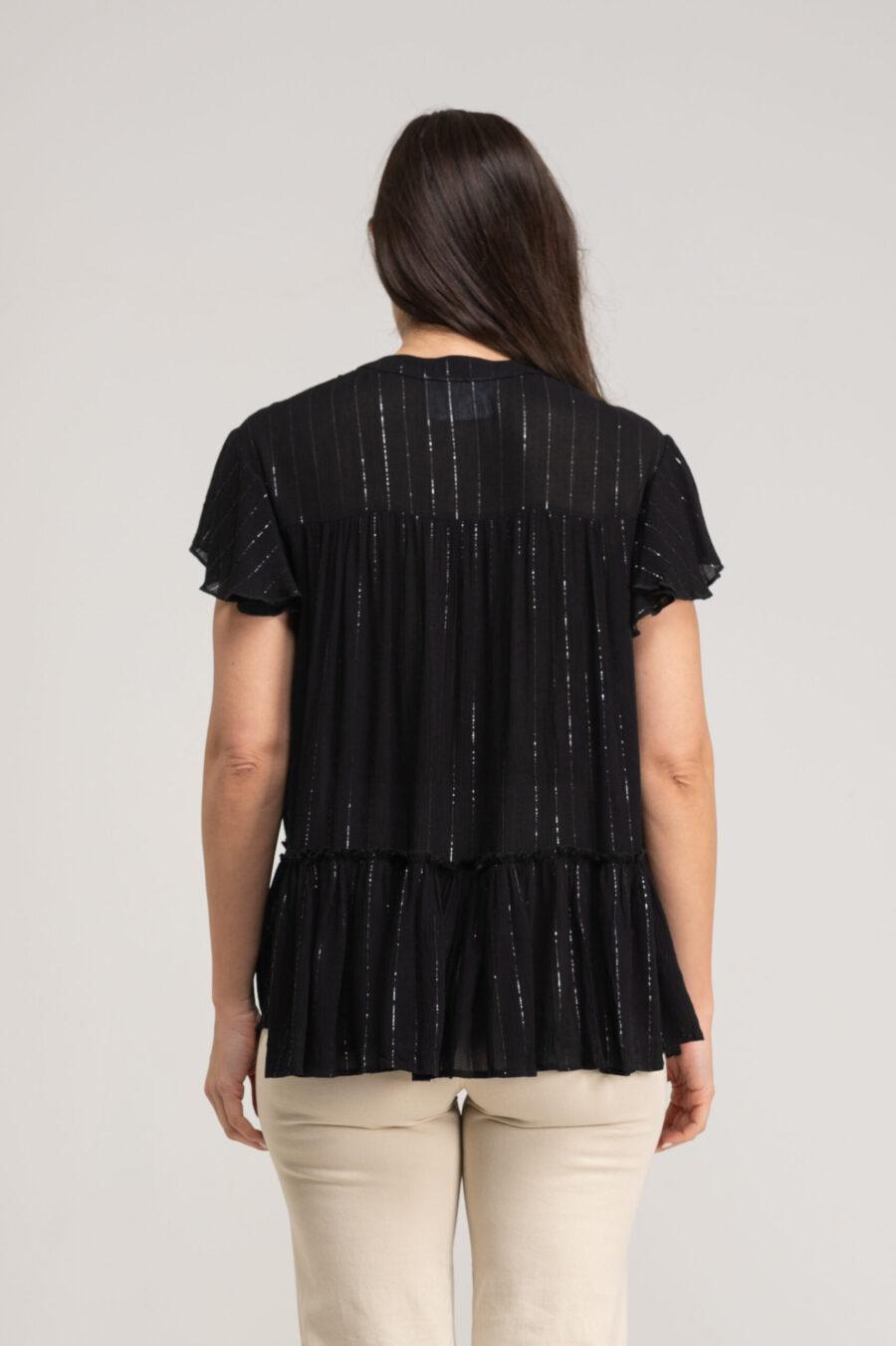 peace&love by calao BLUSA LISA BORDADA CUELLO MAO Rebajas de fin de temporada