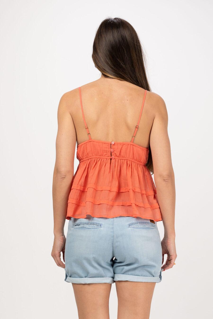 peace&love by calao TOP LISO DE ALGODON CON TIRANTES Outlet