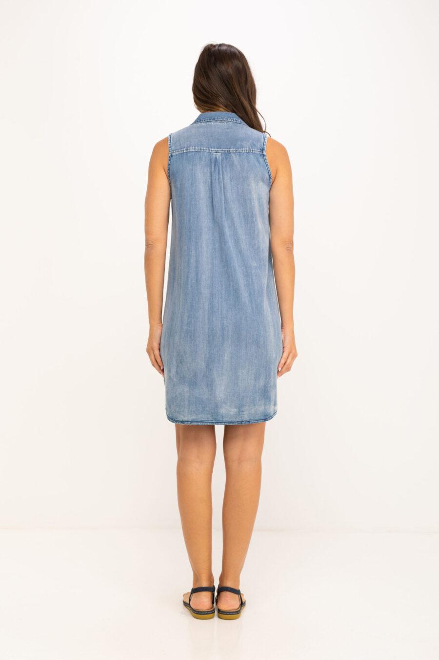 peace&love by calao VESTIDO DENIM Venta caliente