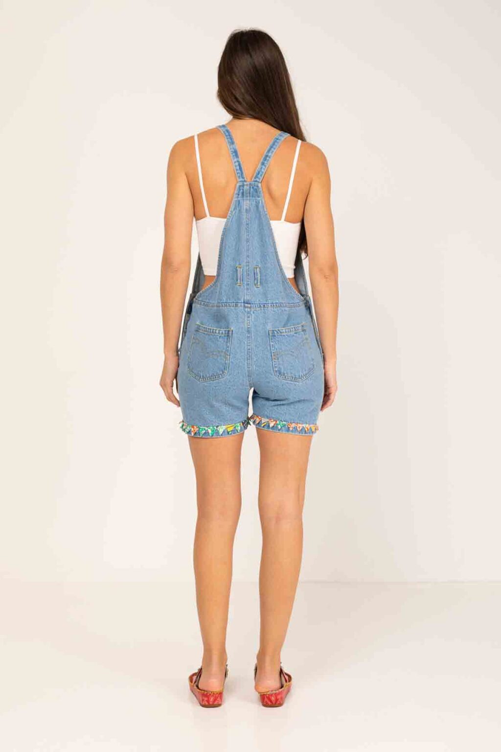 peace&love by calao PETO CORTO DENIM DE TIRANTES Rebajas de fábrica