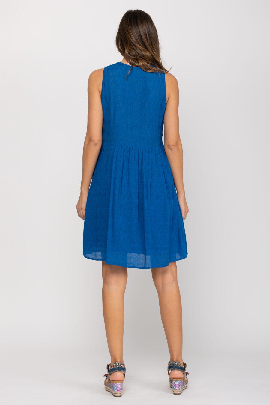 peace&love by calao VESTIDO LISO BORDADO Tienda