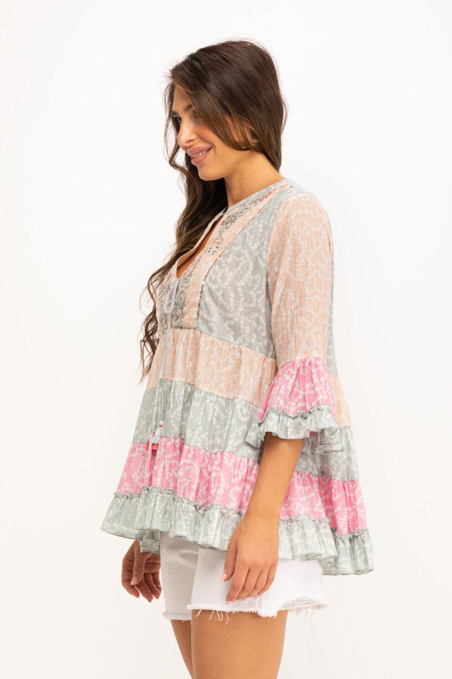 peace&love by calao BLUSON ESTAMPADO BOHO LOOK Liquidación