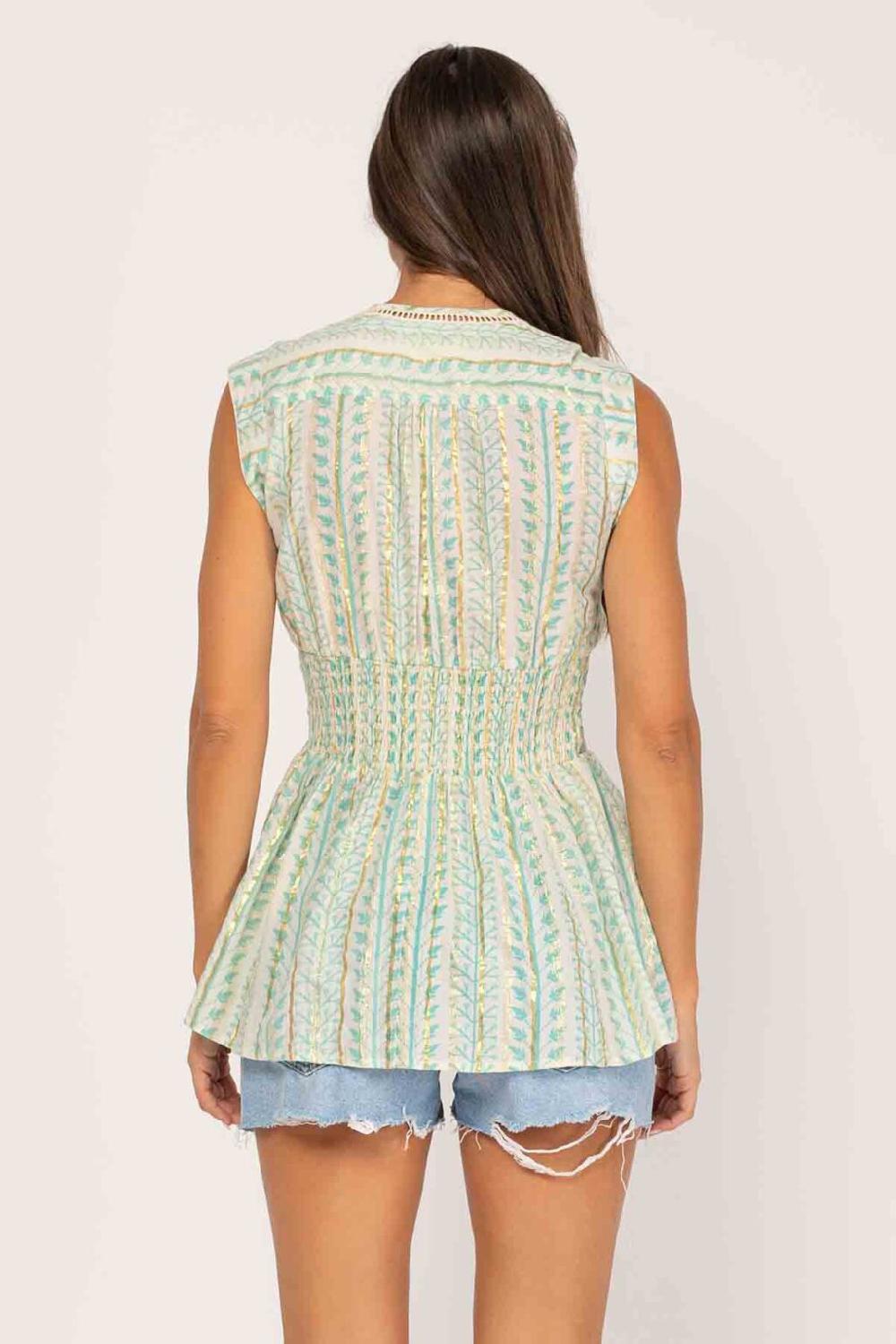 peace&love by calao BLUSA CORTA CUELLO V Promoción por tiempo limitado