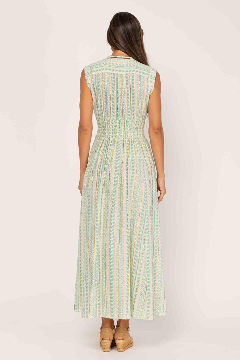 peace&love by calao VESTIDO LARGO CUELLO V Oferta especial de fábrica