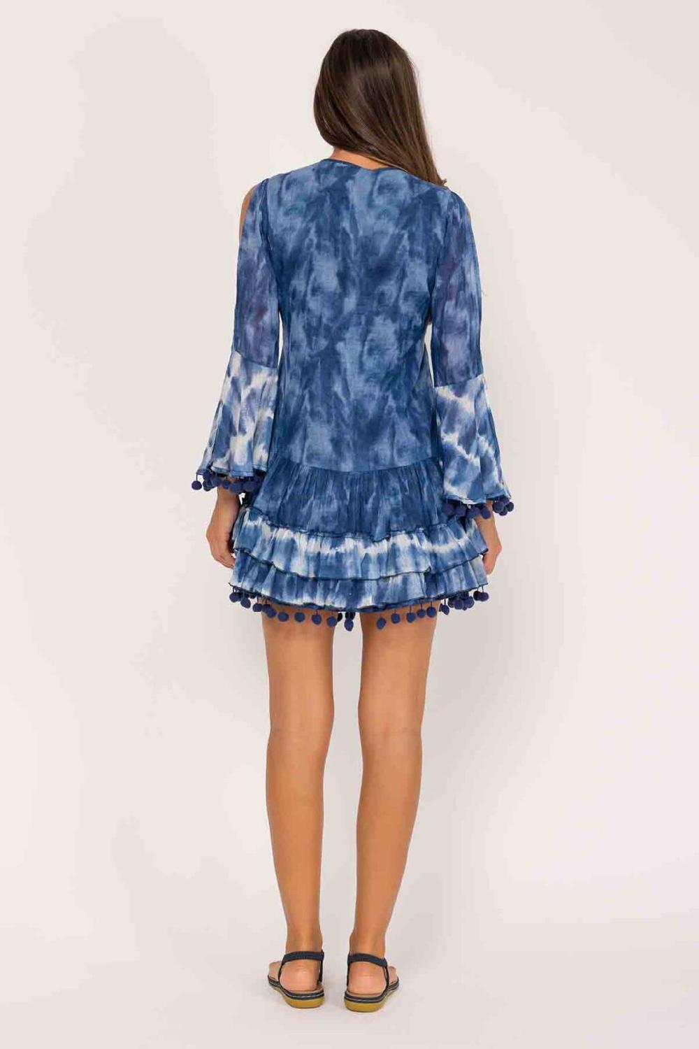 peace&love by calao VESTIDO ESPECIAL CON ESTAMPADO TIE DYE Superdescuento