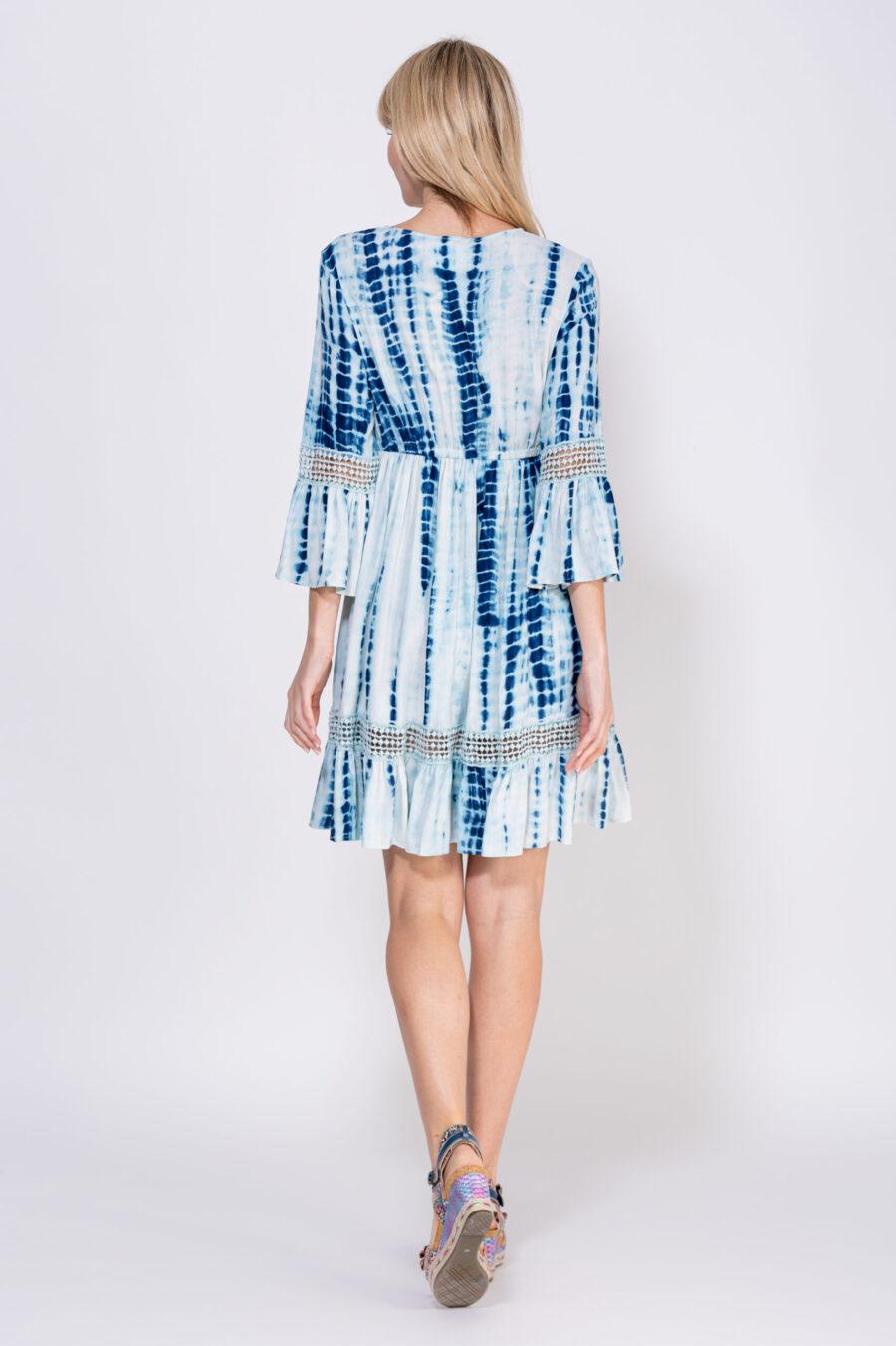 peace&love by calao VESTIDO ESTAMPADO CON ENCAJES Grandes descuentos
