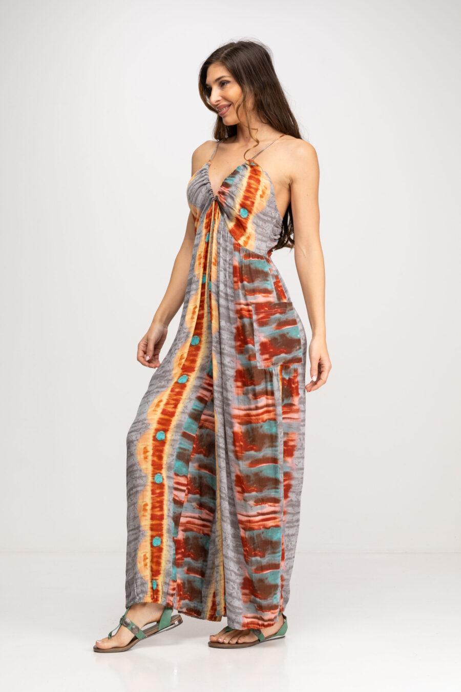 peace&love by calao MONO TIE DYE CON TIRANTE Precios de Black Friday