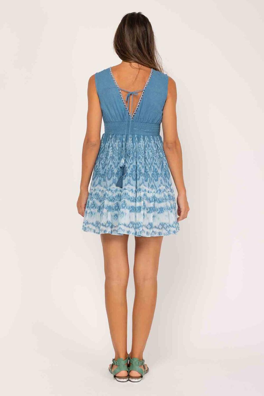 peace&love by calao VESTIDO CORTO SIN MANGAS Oferta exclusiva