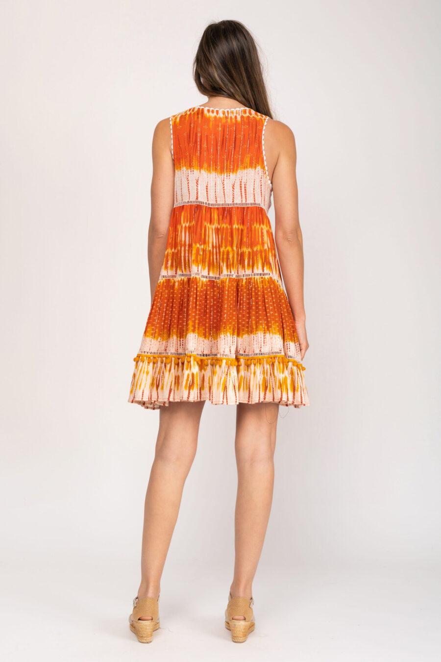 peace&love by calao VESTIDO TYE DYE CORTO Ofertas especiales