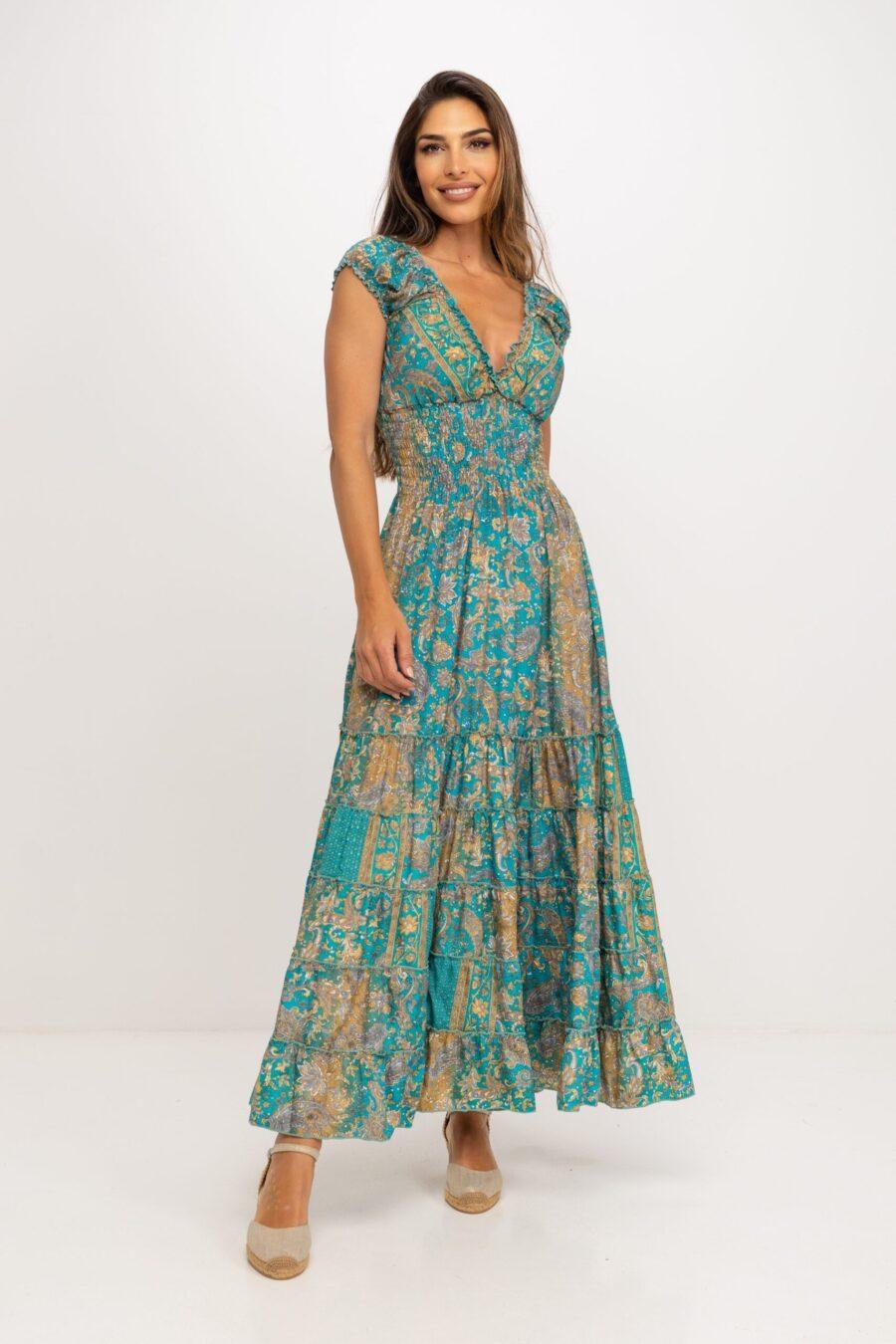 peace&love by calao VESTIDO LARGO ESTAMPADO