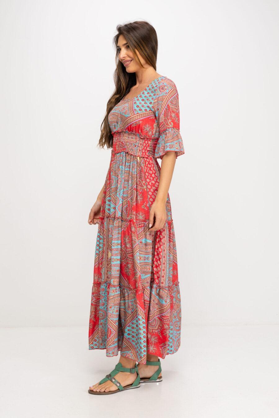 peace&love by calao VESTIDO LARGO ESTAMPADO 2025