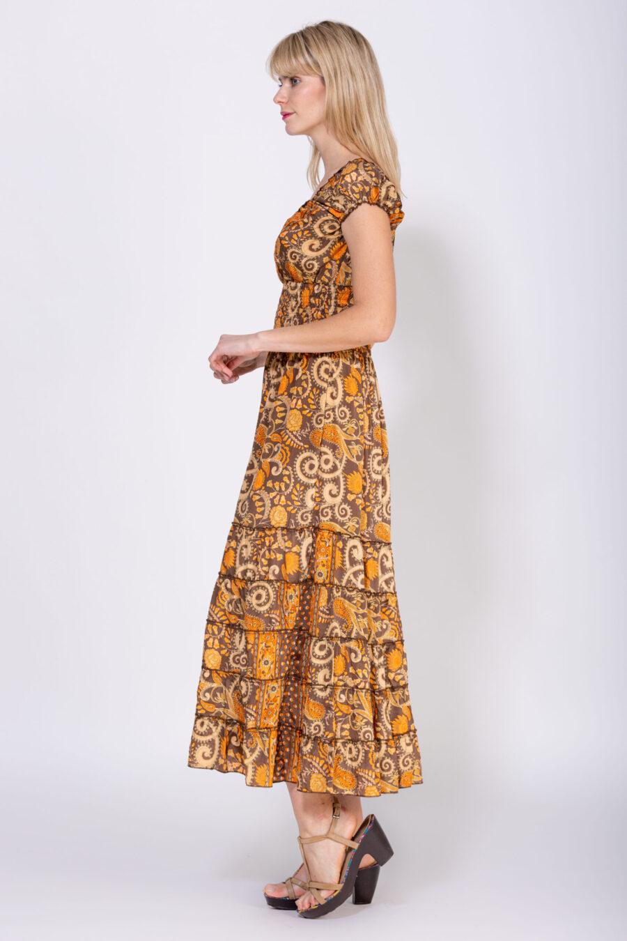 peace&love by calao VESTIDO LARGO ESTAMPADO Outlet online