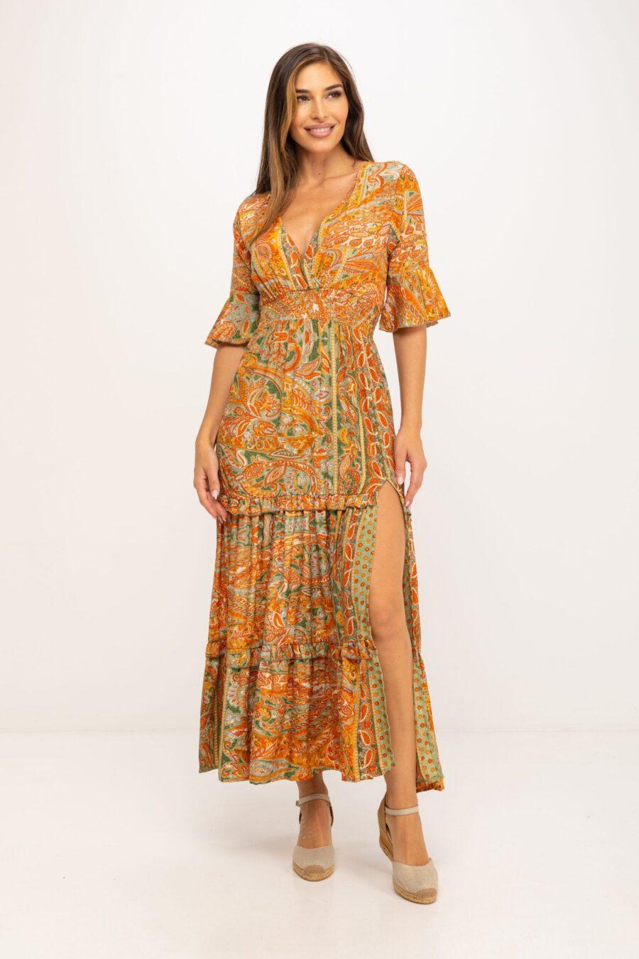 peace&love by calao VESTIDO LARGO ESTAMPADO