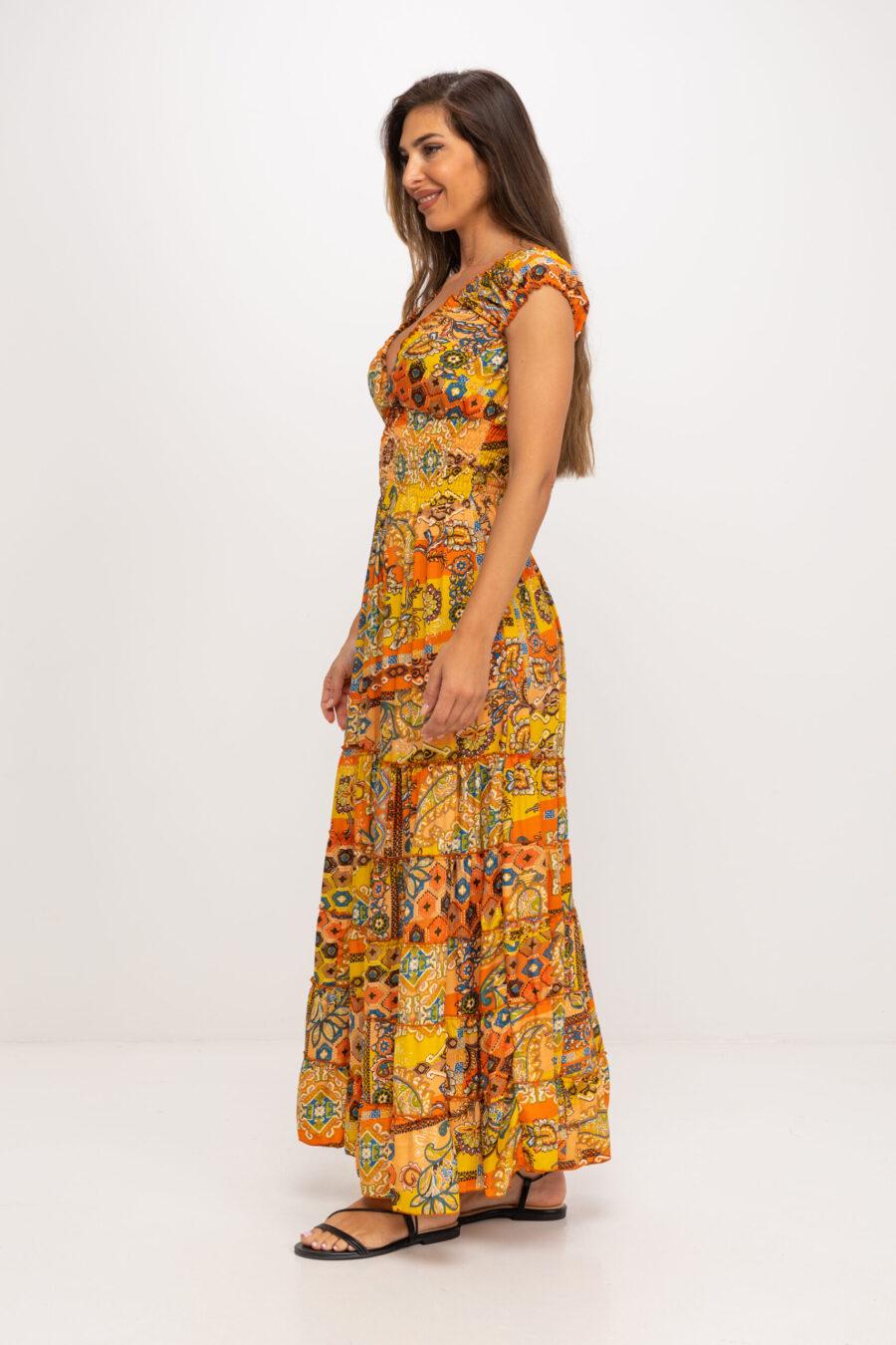 peace&love by calao VESTIDO LARGO ESTAMPADO Ofertas