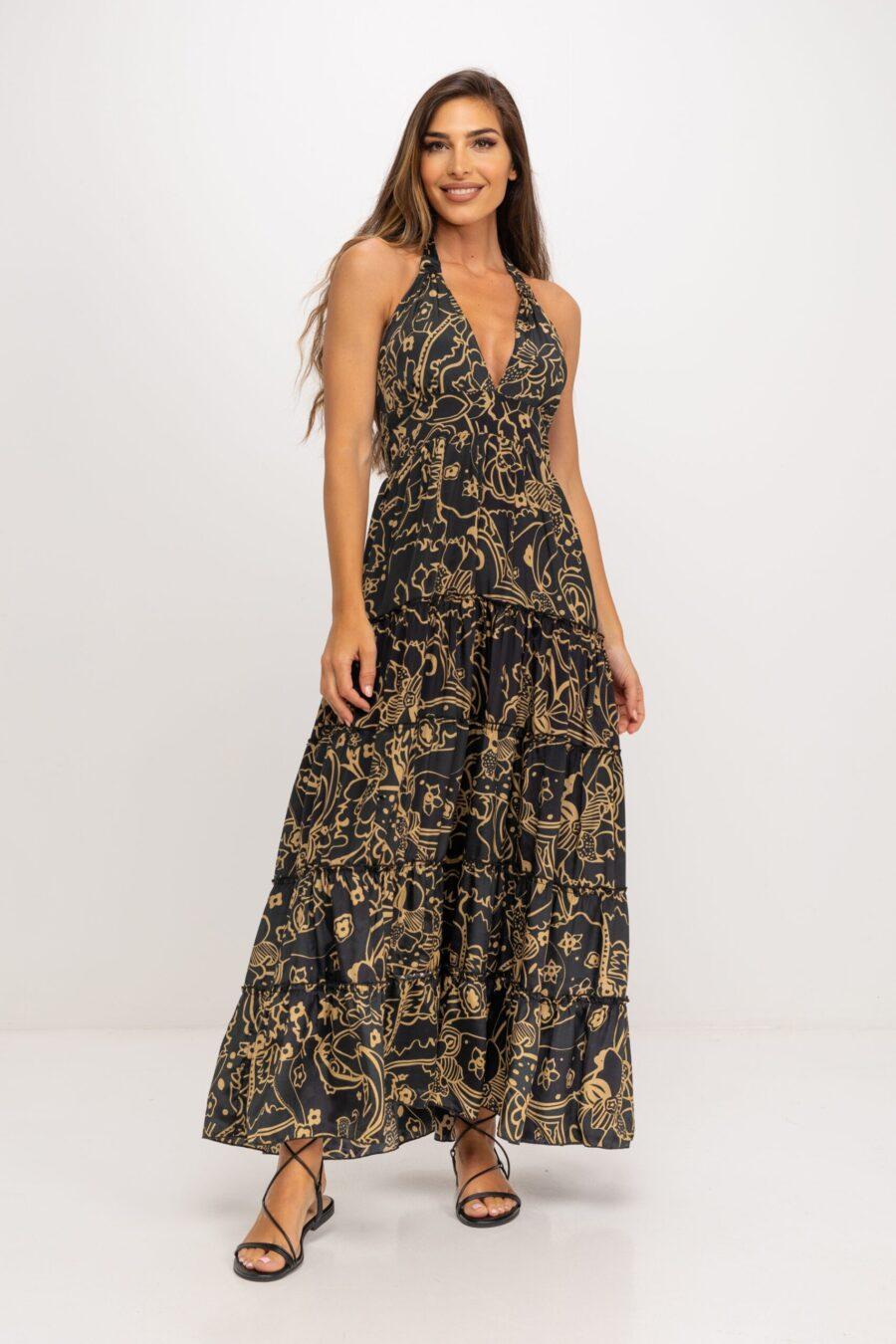 peace&love by calao VESTIDO LARGO ESTAMPADO