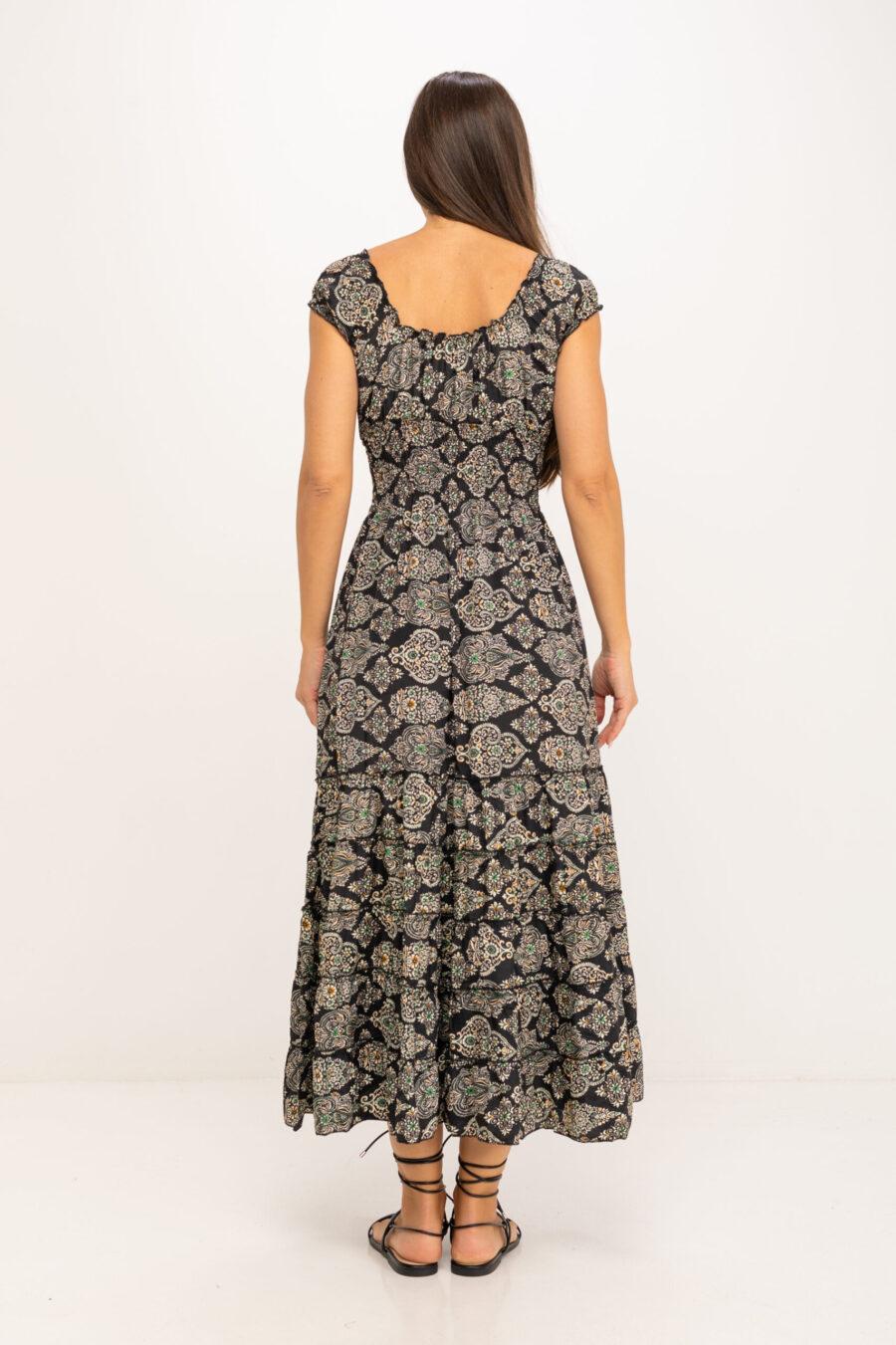 peace&love by calao VESTIDO LARGO ESTAMPADO En oferta