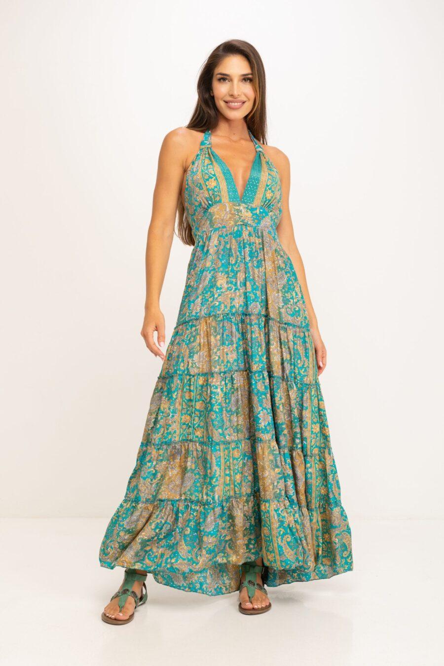 peace&love by calao VESTIDO LARGO ESTAMPADO