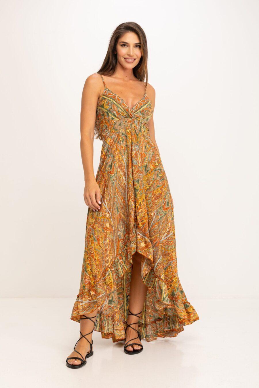 peace&love by calao VESTIDO LARGO ESTAMPADO