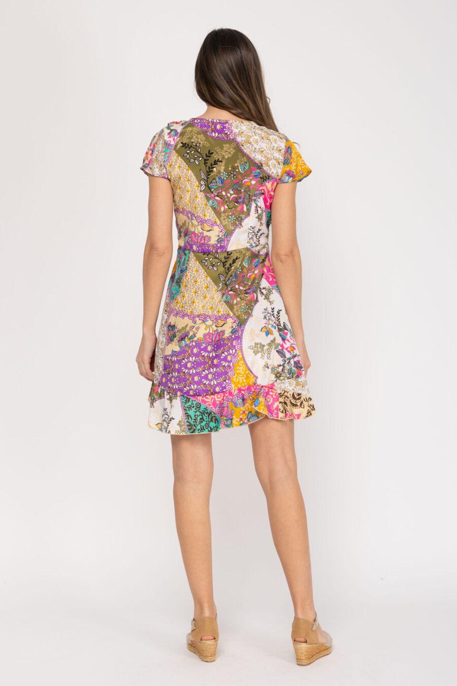 peace&love by calao VESTIDO CORTO ESTAMPADO Rebajas top