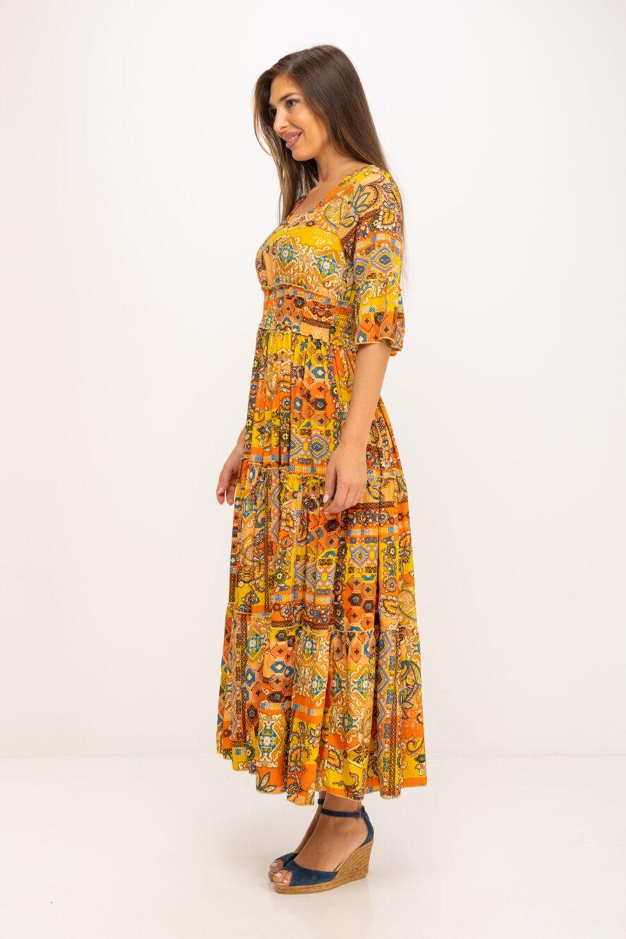 peace&love by calao VESTIDO LARGO ESTAMPADO Último día