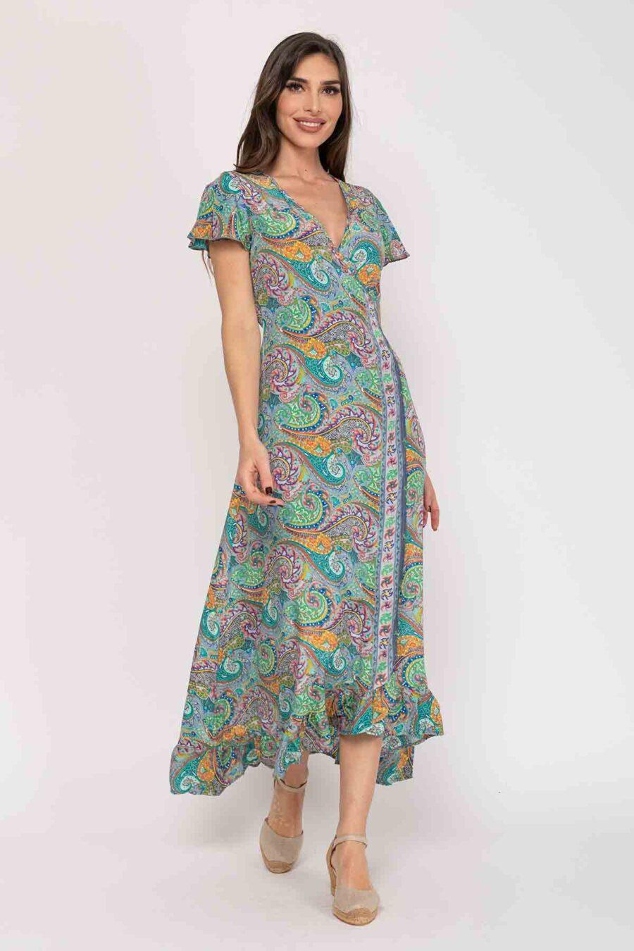 peace&love by calao VESTIDO LARGO ESTAMPADO